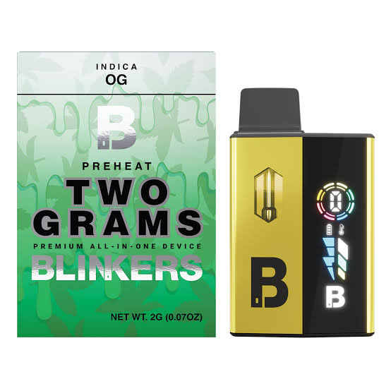 Blinkers 2 Gram Disposable vape “OG INDICA”