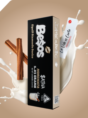 Besos 2 Gram Liquid Diamonds Disposable vape  (horchata) Hybrid 86.5% Thc