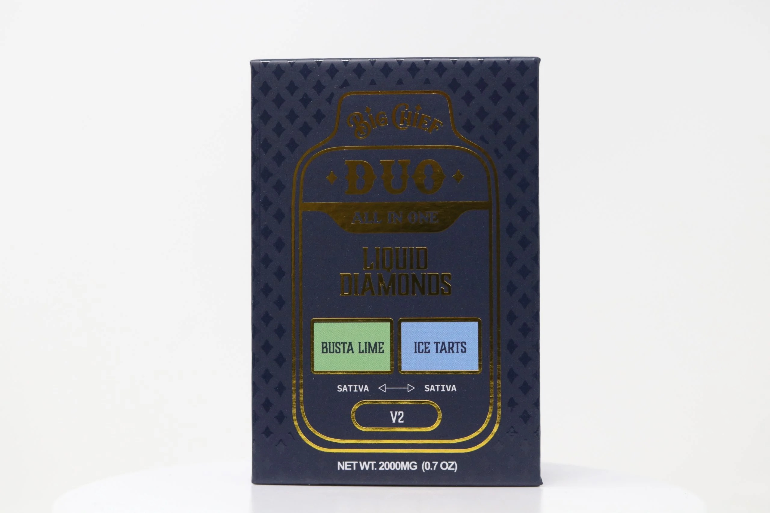 Big Cheif Duo All in one 2G Liquid Diamonds (Busta Lime x Ice Tarts) 91.1% thc  (Sativa x Sativa)