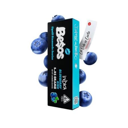 Besos 2 Gram Liquid Diamond Disposable vape (Blueberry Slime) Sativa 87.6% thc