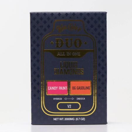 Big Cheif Duo All in one 2G Liquid Diamonds (Candy Paint X OG Gasoline ) 90.3 % thc  (Hybrid X Indica)
