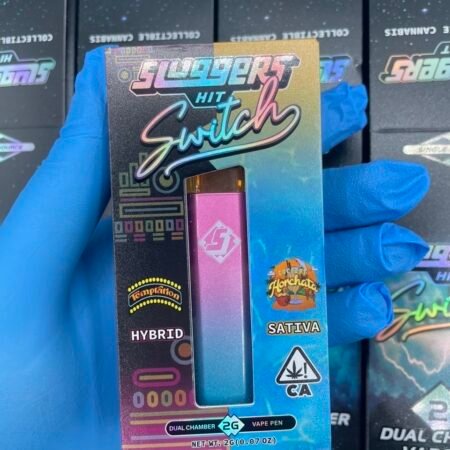 Sluggers 2 Gram Hit Switch liquid Diamond and Resin (Temptation X Coconut Horchata) Hybrid x Sativa  83.6% thc