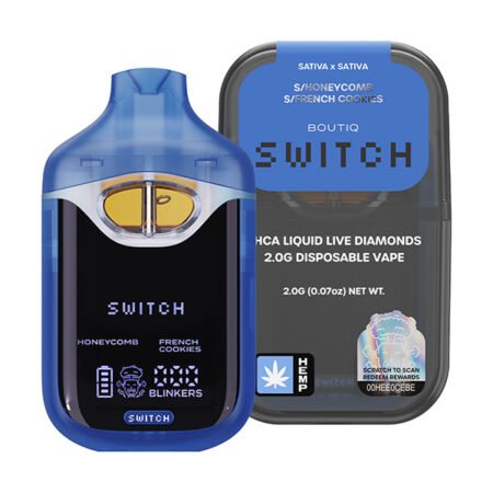 2 GRAM BOUTIQ SWITCH V4  BOUTIQ SWITCH V4 "PINEAPPLE HAZE" X "LEMON FREEZE"