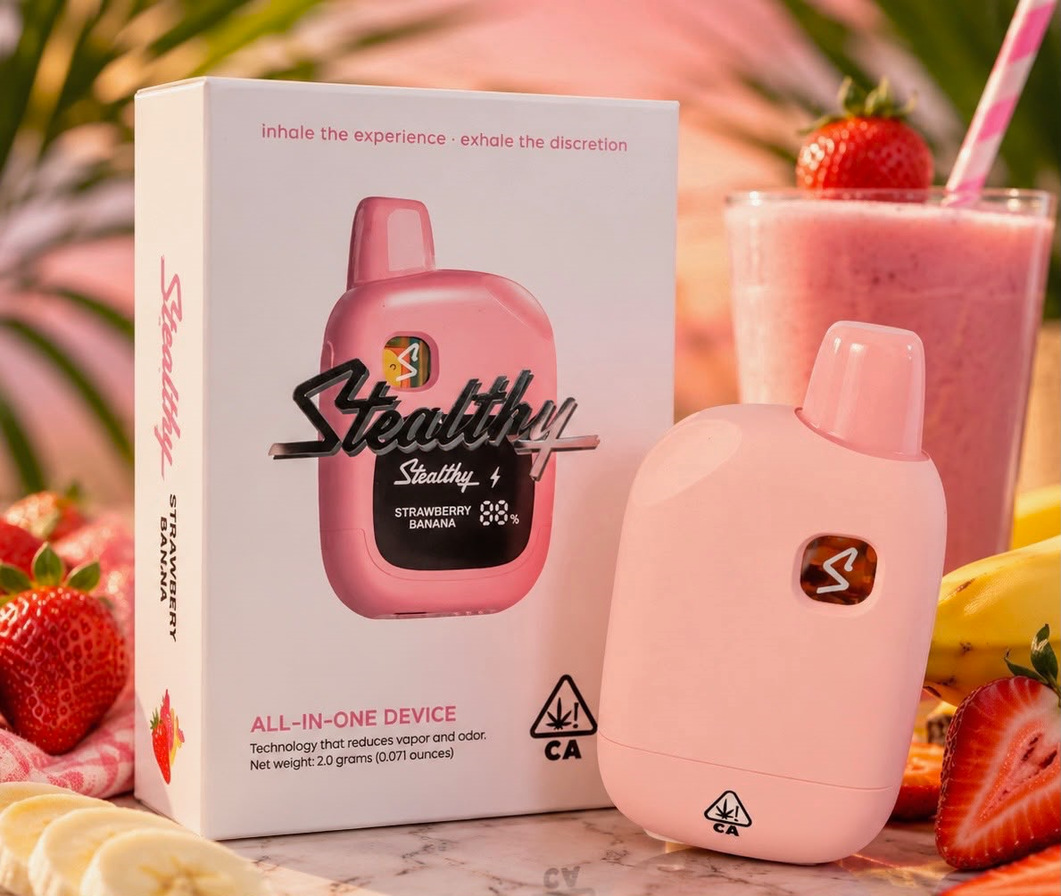 Stealthy 2g Vape Disposable  Strawberry Mango (sativa)